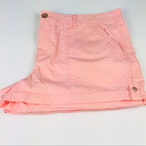 Gap 3 inch shorts peach size 14